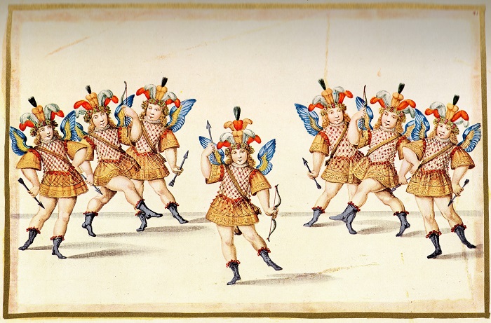 Hercole e Amore - Filippo d'Agliè - Balletto degli amori_ Torino, Biblioteca Reale 700