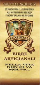 Lexxenziale la birra artigianale motto1