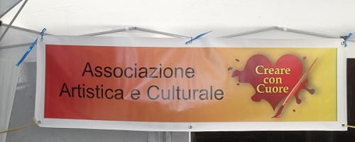 Creare con cuore - Striscione - 500